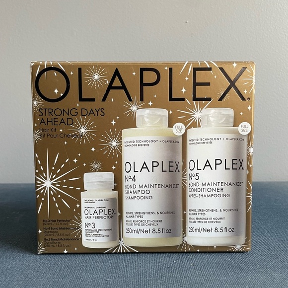 Olaplex Strong Days Ahead No4 Shampoo, No5 conditioner & No3 50mls - Picture 2 of 5